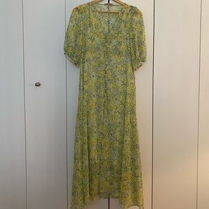 Mango floral dress